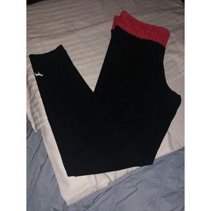 PINK By Victoria’s Secret Yoga black Athletic Legging Pants Sz M Stretch Workout